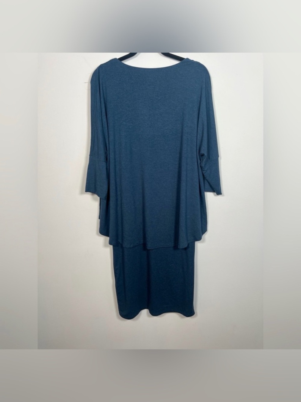 Soft Surroundings Perfect Layer Dress - Blue - Size M - Picture 2 of 6